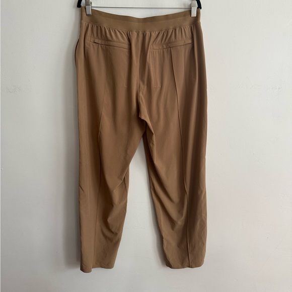 Athleta Brooklyn Heights High Rise Pant, Big Sur Brown, Ankle Pants size 12P - Picture 6 of 7